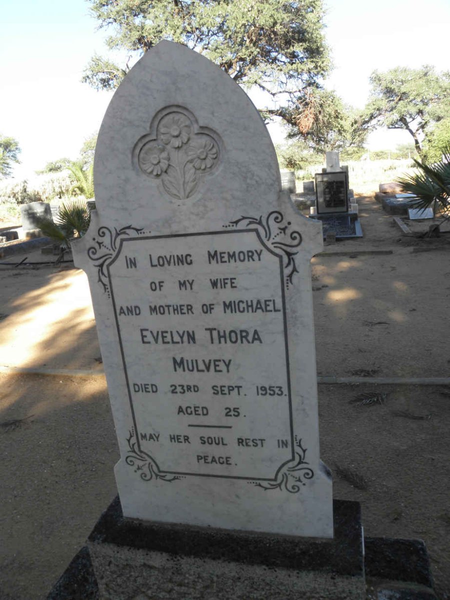 MULVEY Evelyn Thora -1953