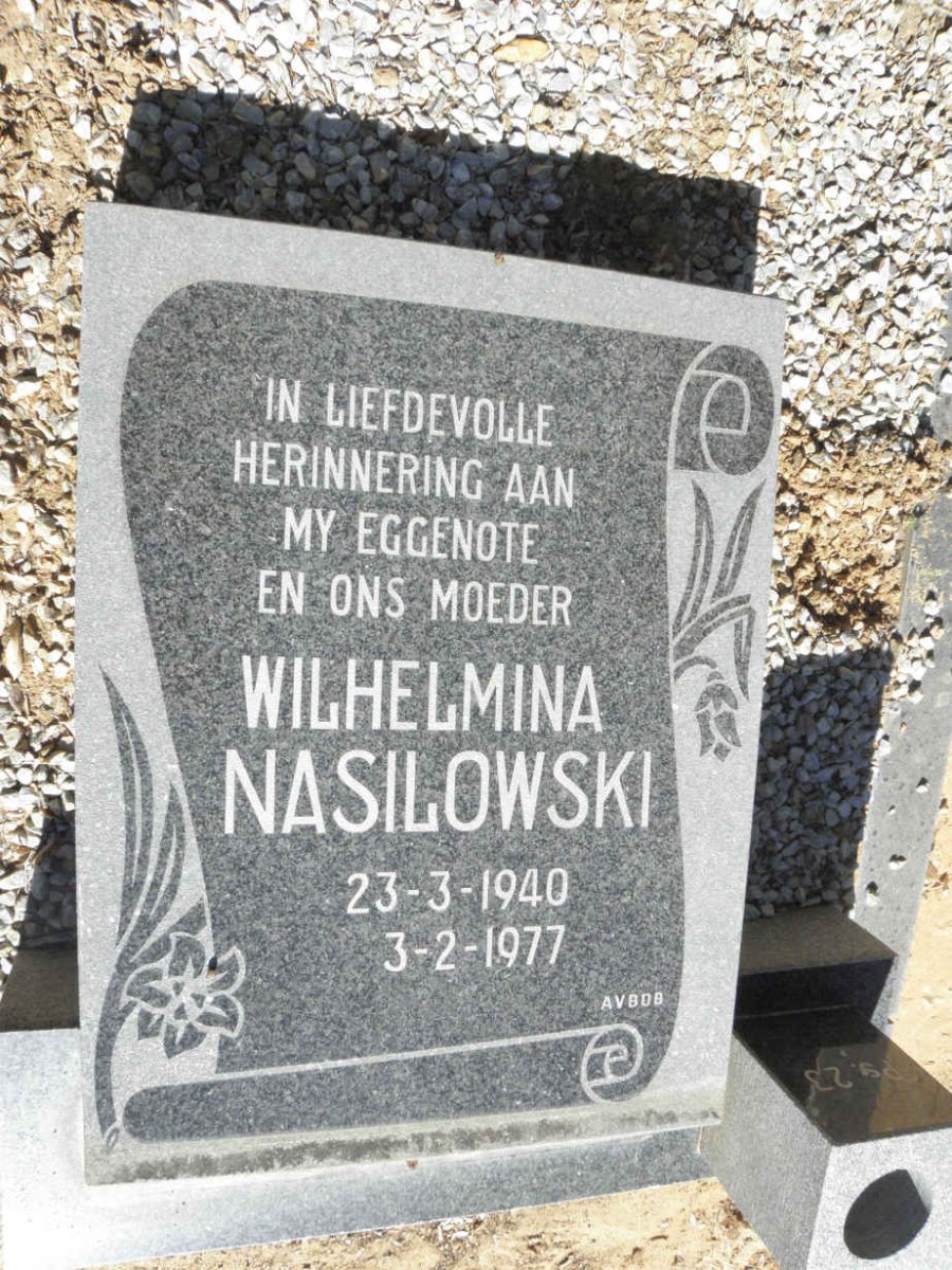NASILOWSKI Wilhelmina 1940-1977