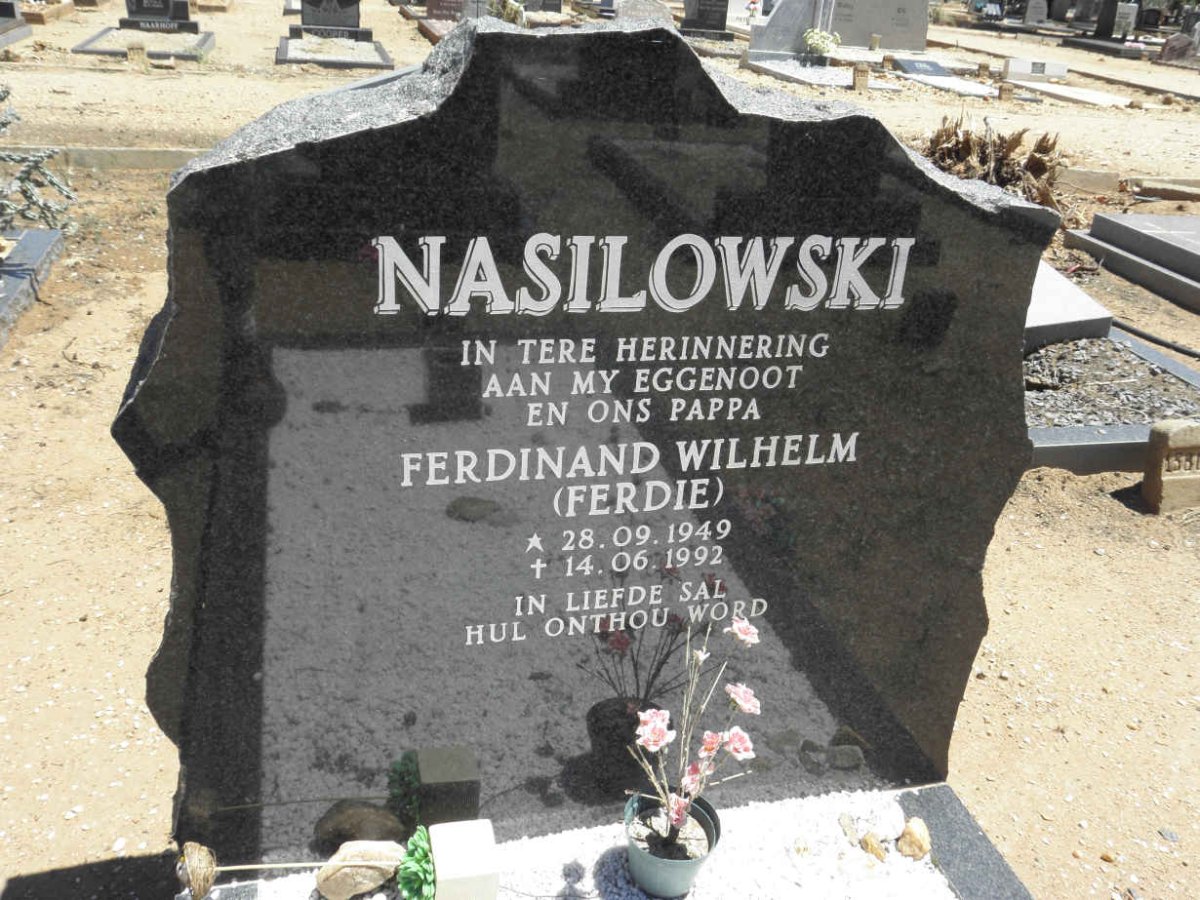 NASILOWSKI Ferdinand Wilhelm 1949-1992