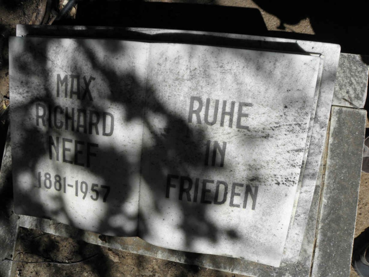NEEF Max Richard 1881-1957