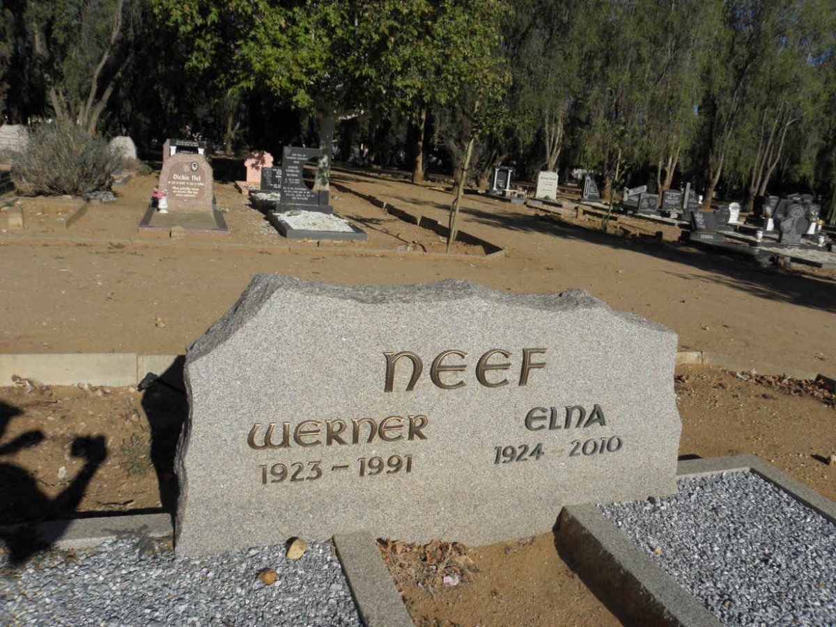 NEEF Werner 1923-1991 &amp; Elna 1924-2010