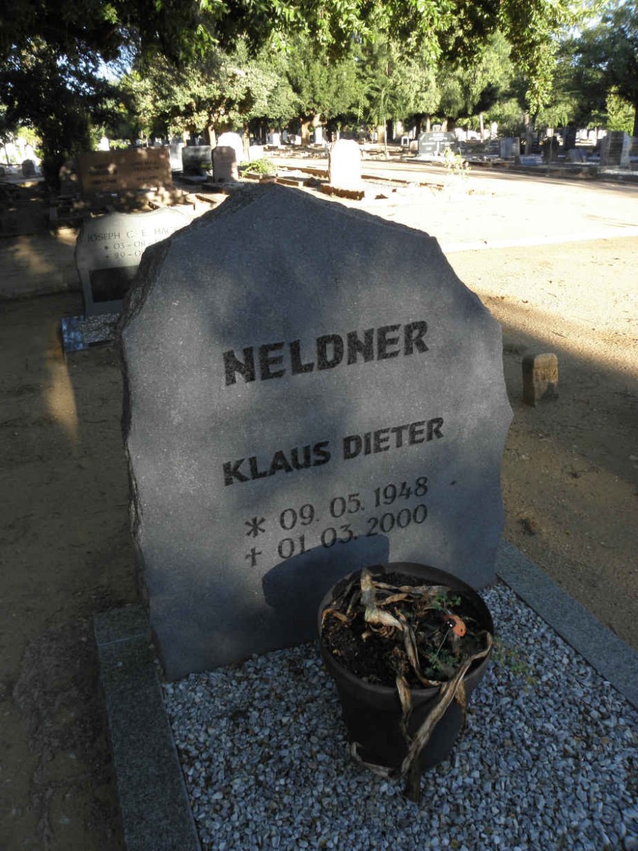 NELDNER Klaus Dieter 1948-2000