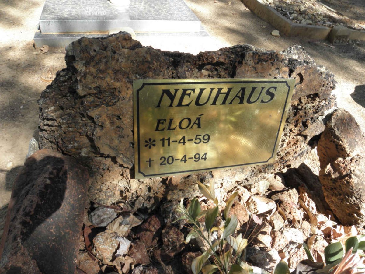 NEUHAUS Eloá 1959-1994