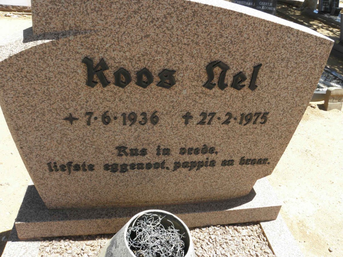 NEL Koos 1936-1975