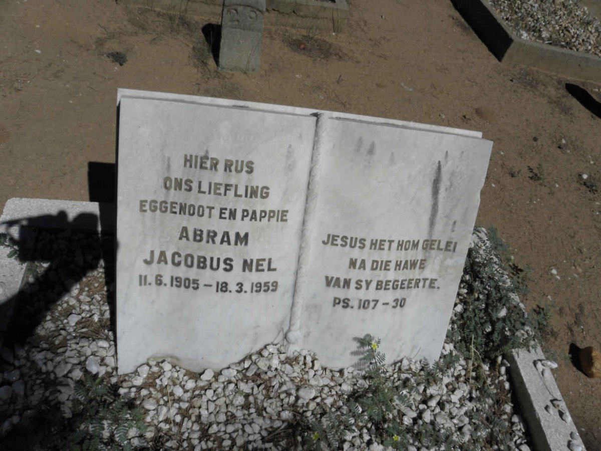 NEL Abram Jacobus 1905-1959
