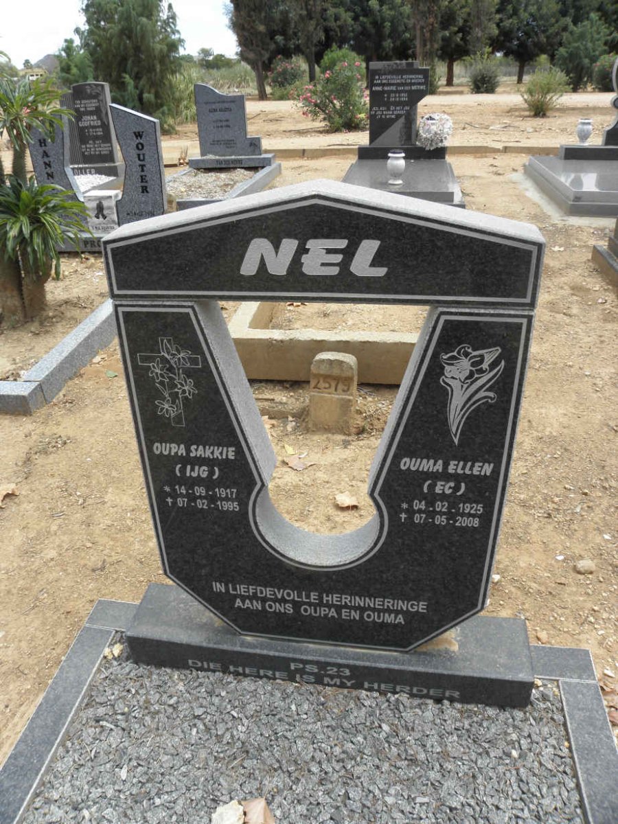 NEL I.J.G. 1917-1995 &amp; E.C. 1925-2008