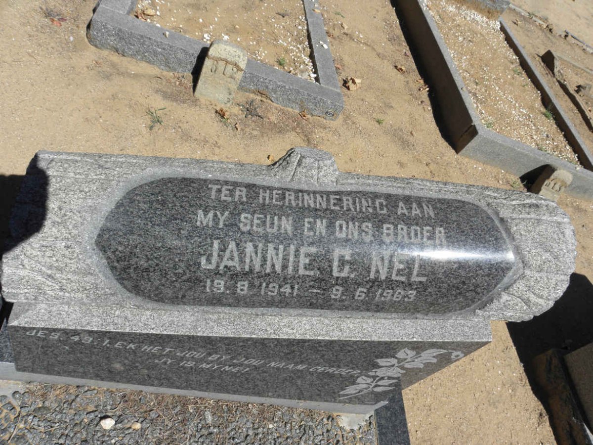 NEL Jannie C. 1941-1963