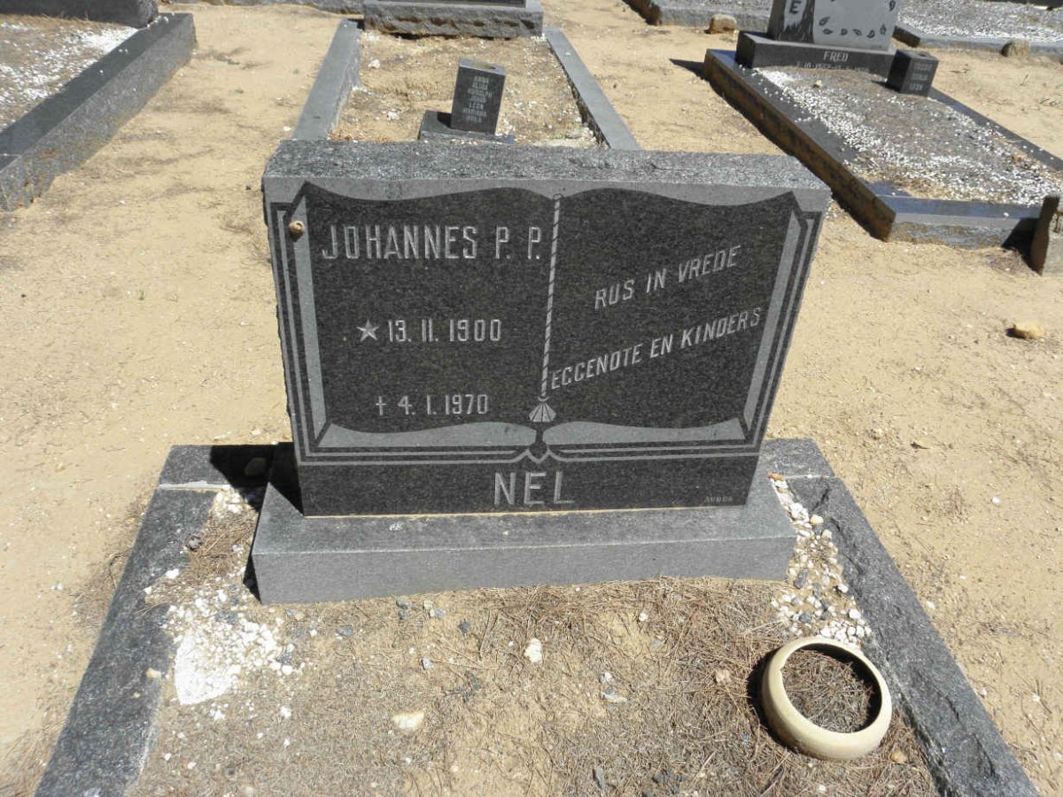 NEL Johannes P.P. 1900-1970