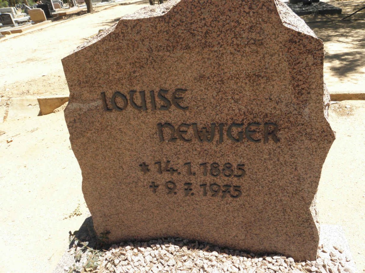 NEWIGER Louise 1885-1975