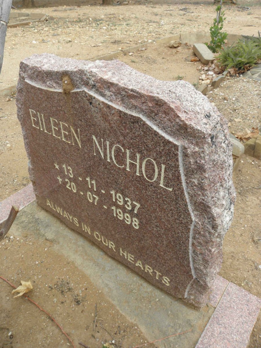 NICHOL Eileen 1937-1998