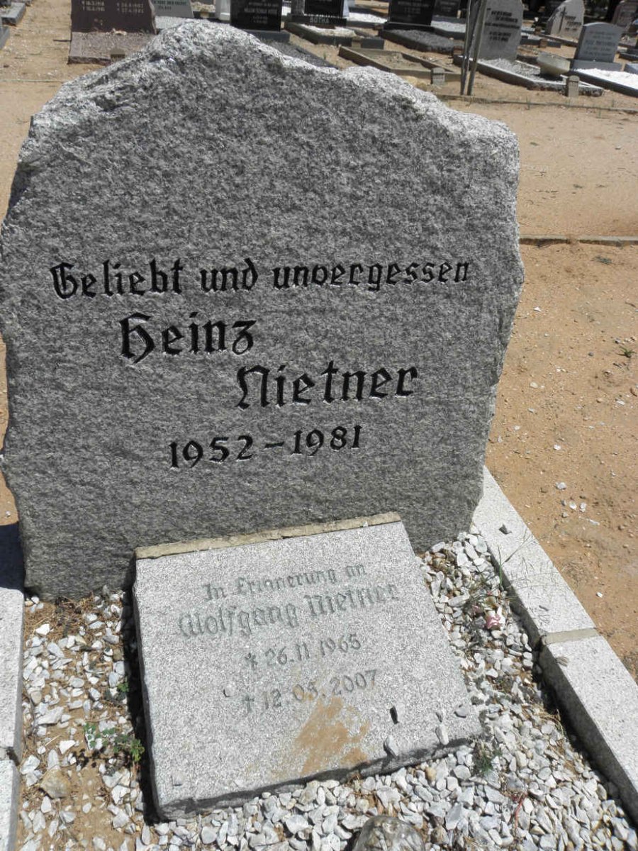 NIETER Heinz 1952-1981 :: NIETER Wolfgang 1965-2007