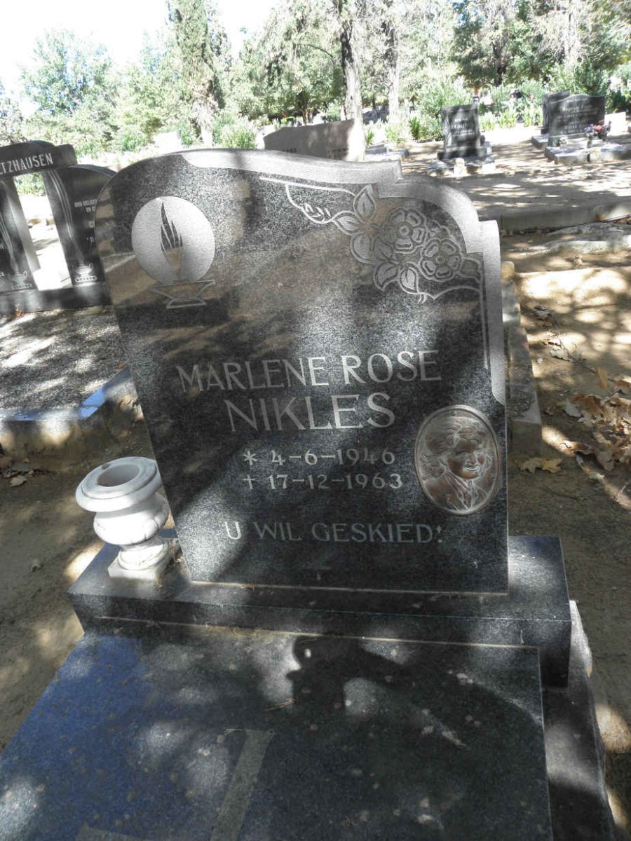 NIKLES Marlene Rose 1946-1963