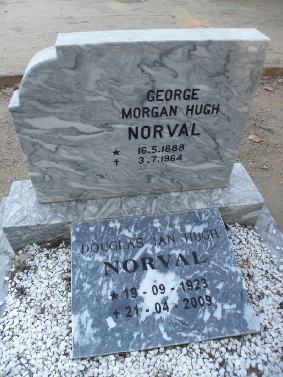 NORVAL George Morgan Hugh 1888-1964 :: NORVAL Douglas Ian Hugh 1923-2009