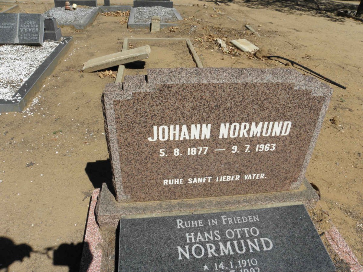 NORMUND Johann 1877-1963 :: NORMUND Hans Otto 1910-