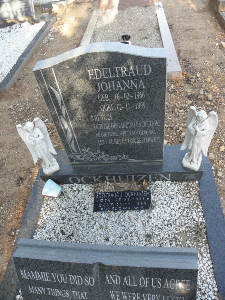 OCKHUIZEN Edeltraud Johanna 1966-1999
