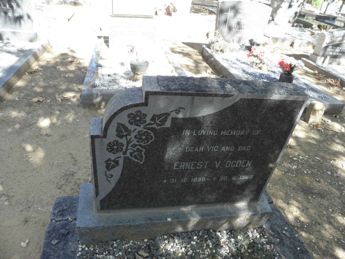 OGDEN Ernest V. 1899-1988