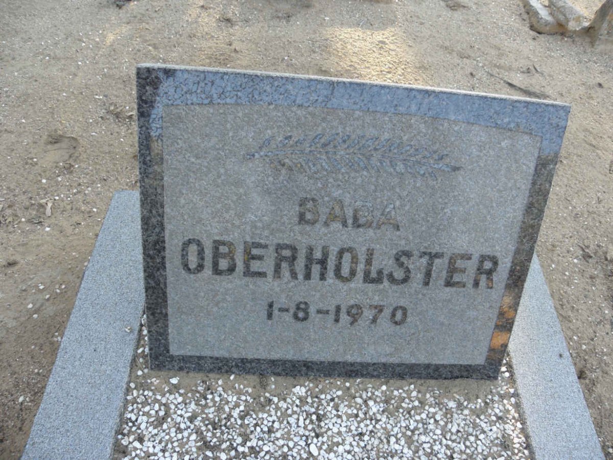 OBERHOLSTER -1970