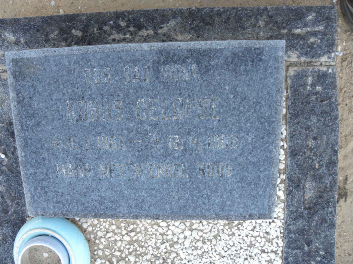 OELOFSE Kobus 1961-1968