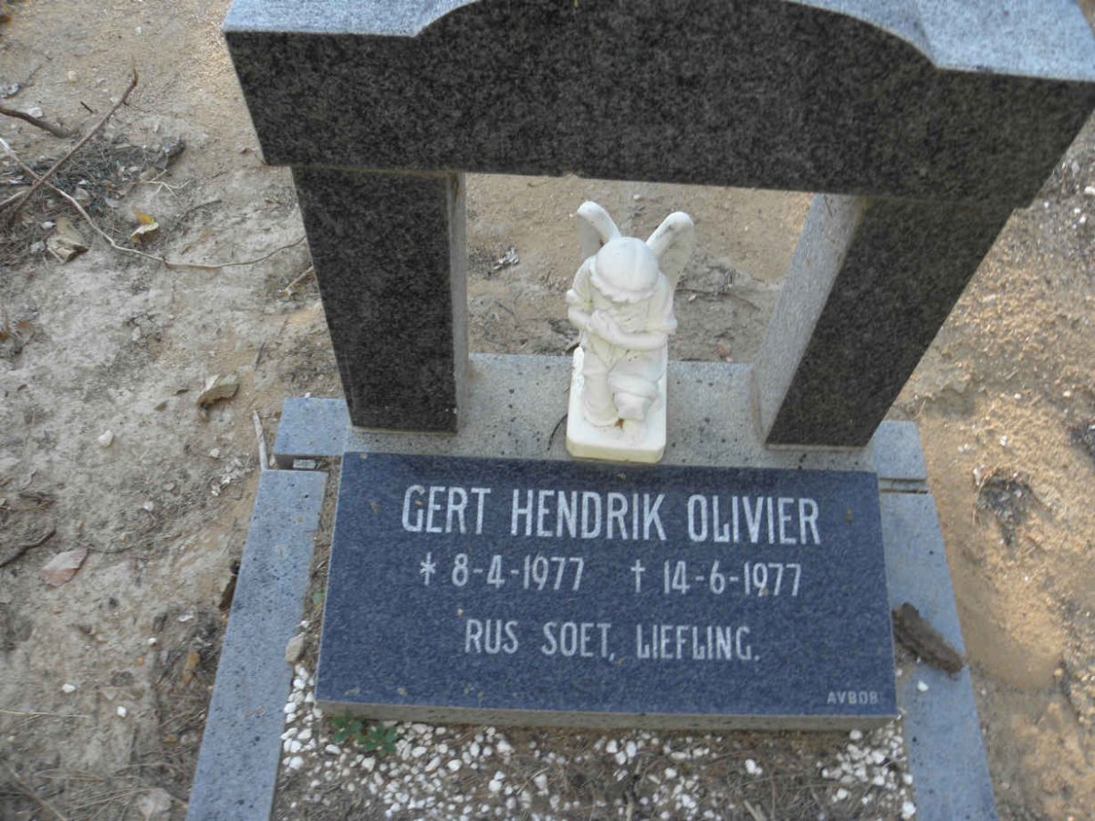 OLIVIER Gert Hendrik 1977-1977