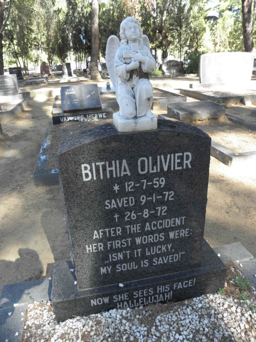 OLIVIER Bithia 1959-1972