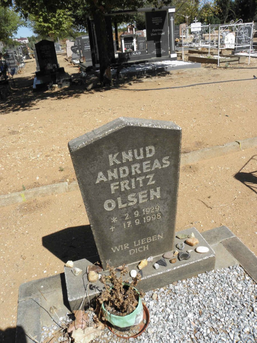 OLSEN Knud Andreas Fritz 1929-1998