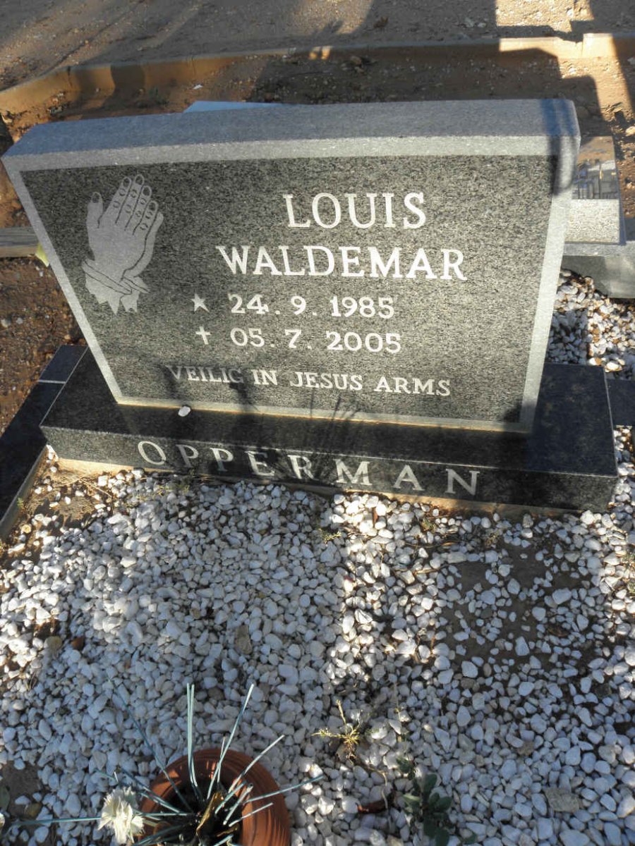 OPPERMAN Louis Waldemar 1985-2005