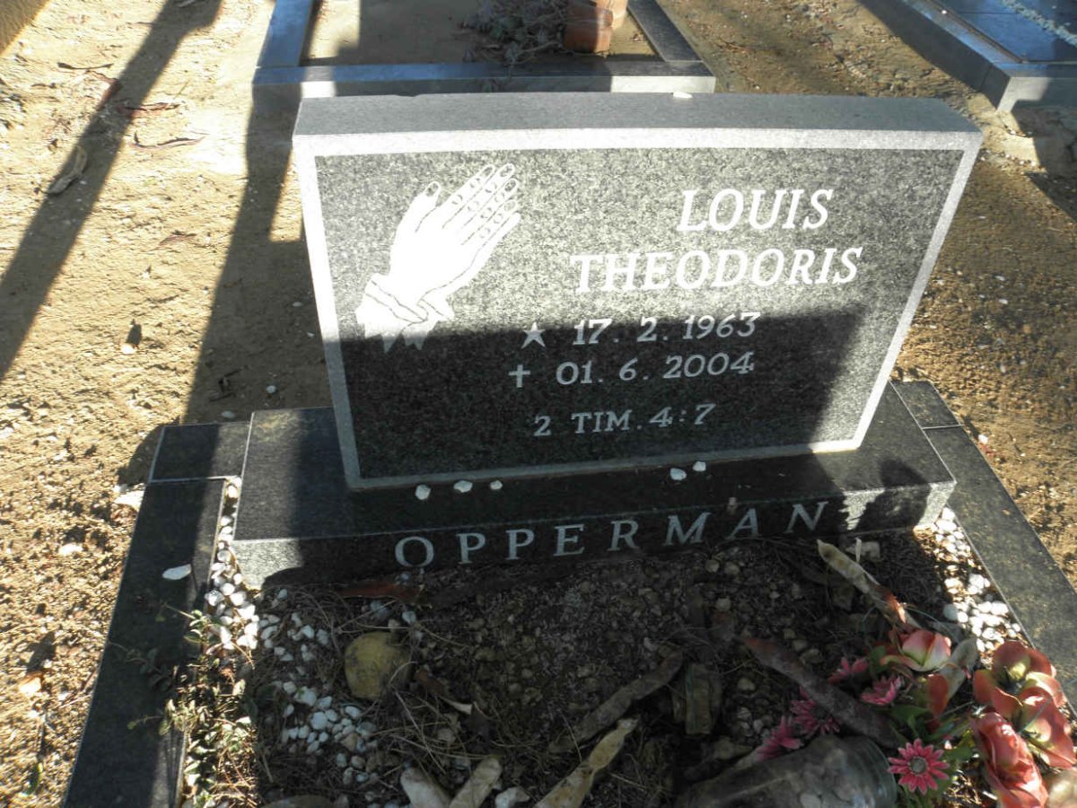 OPPERMAN Louis Theodoris 1963-2004