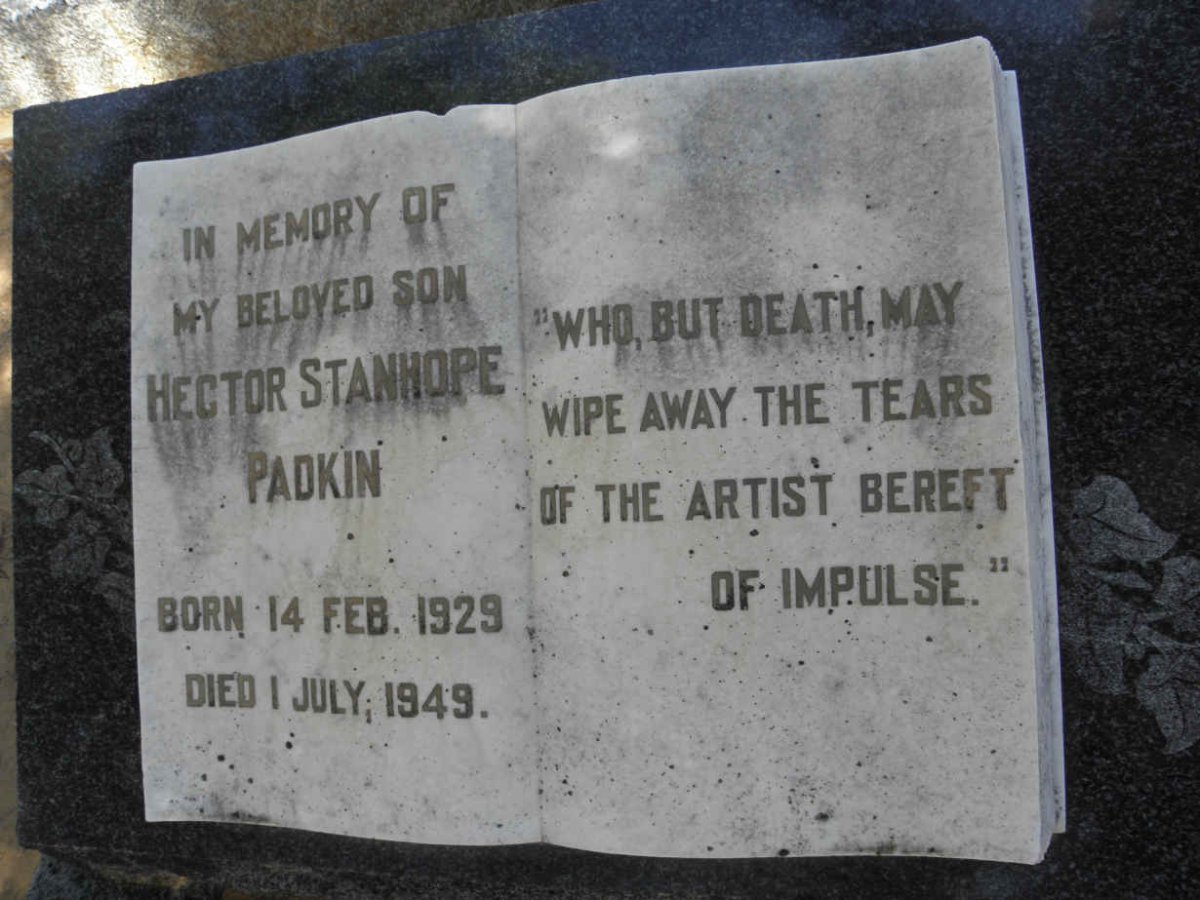 PADKIN Hector Stanhope 1929-1949