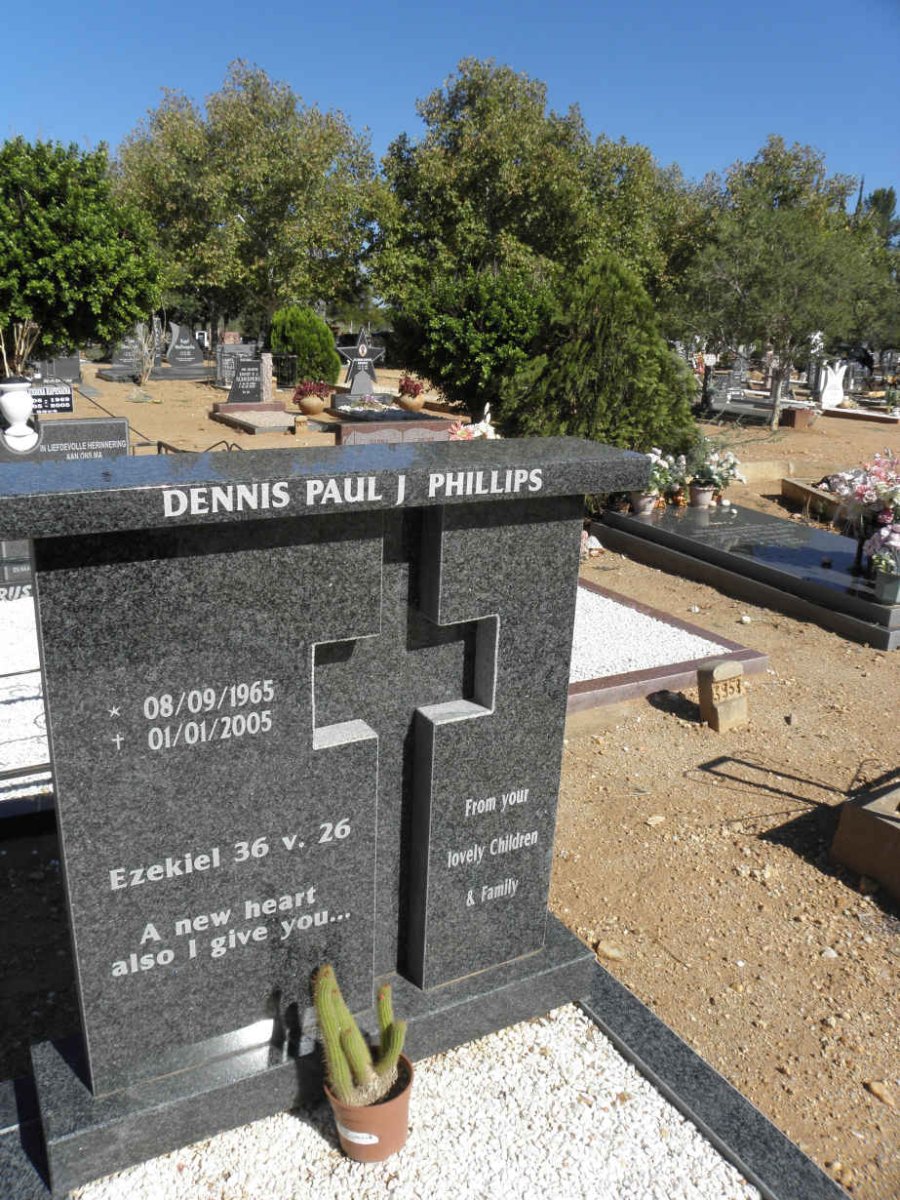 PHILLIPS Dennis Paul J. 1965-2005
