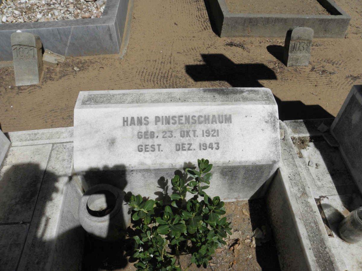 PINSENSCHAUM Hans 1921-1943