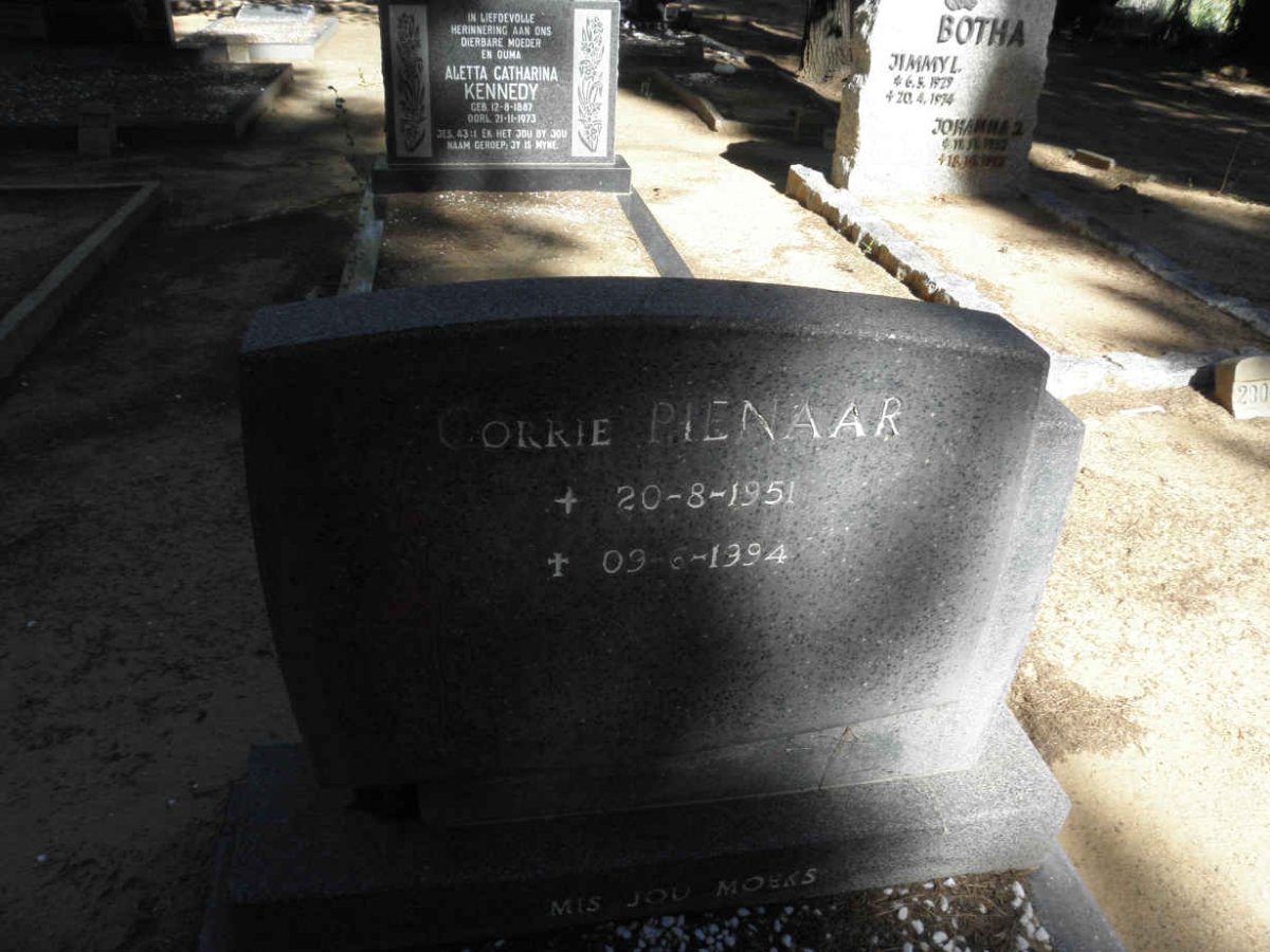PIENAAR Corrie 1951-1994