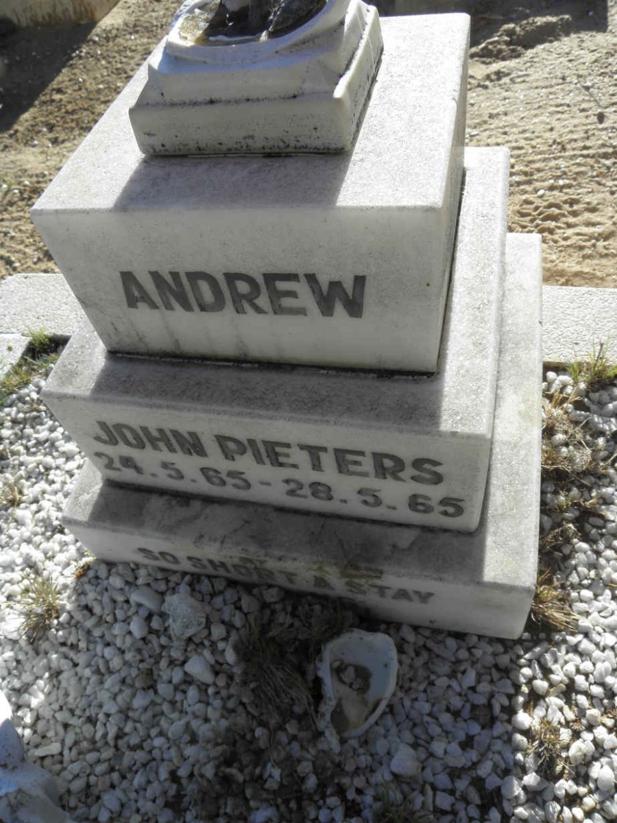 PIETERS Andrew John 1965-1965