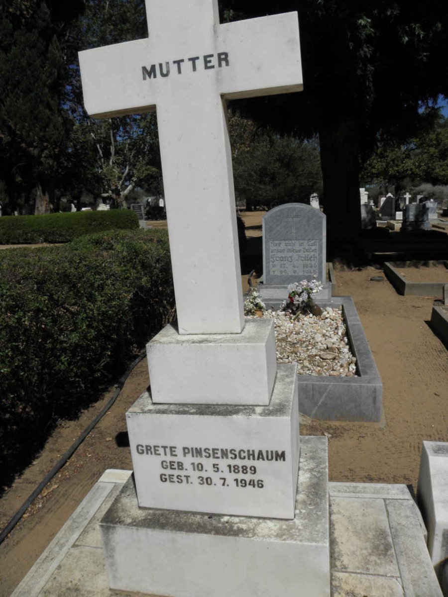 PINSENSCHAUM Grete 1889-1946