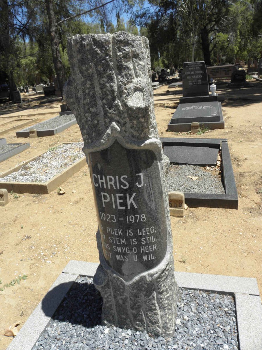 PIEK Chris J. 1923-1978