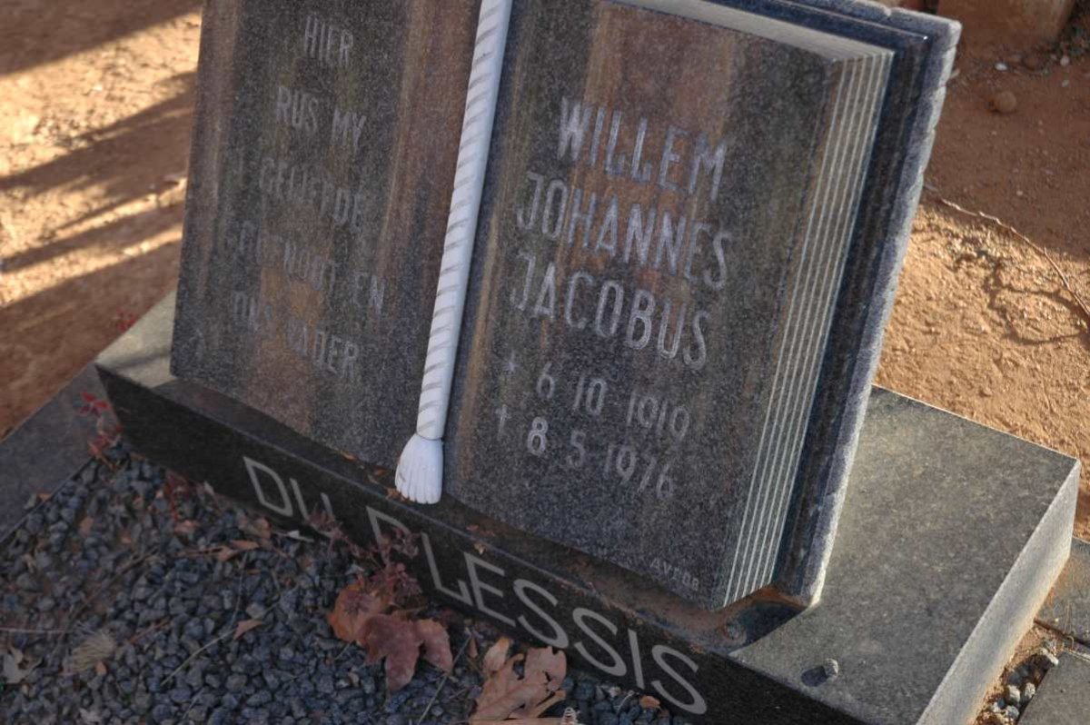 PLESSIS Willem Johannes Jacobus, du 1919-1976