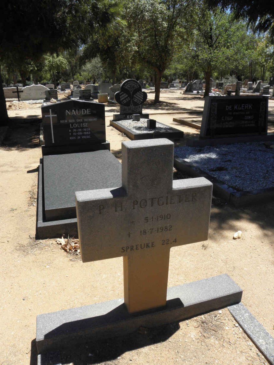POTGIETER P.H. 1910-1982