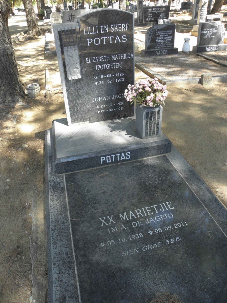 POTTAS :: JAGER, de