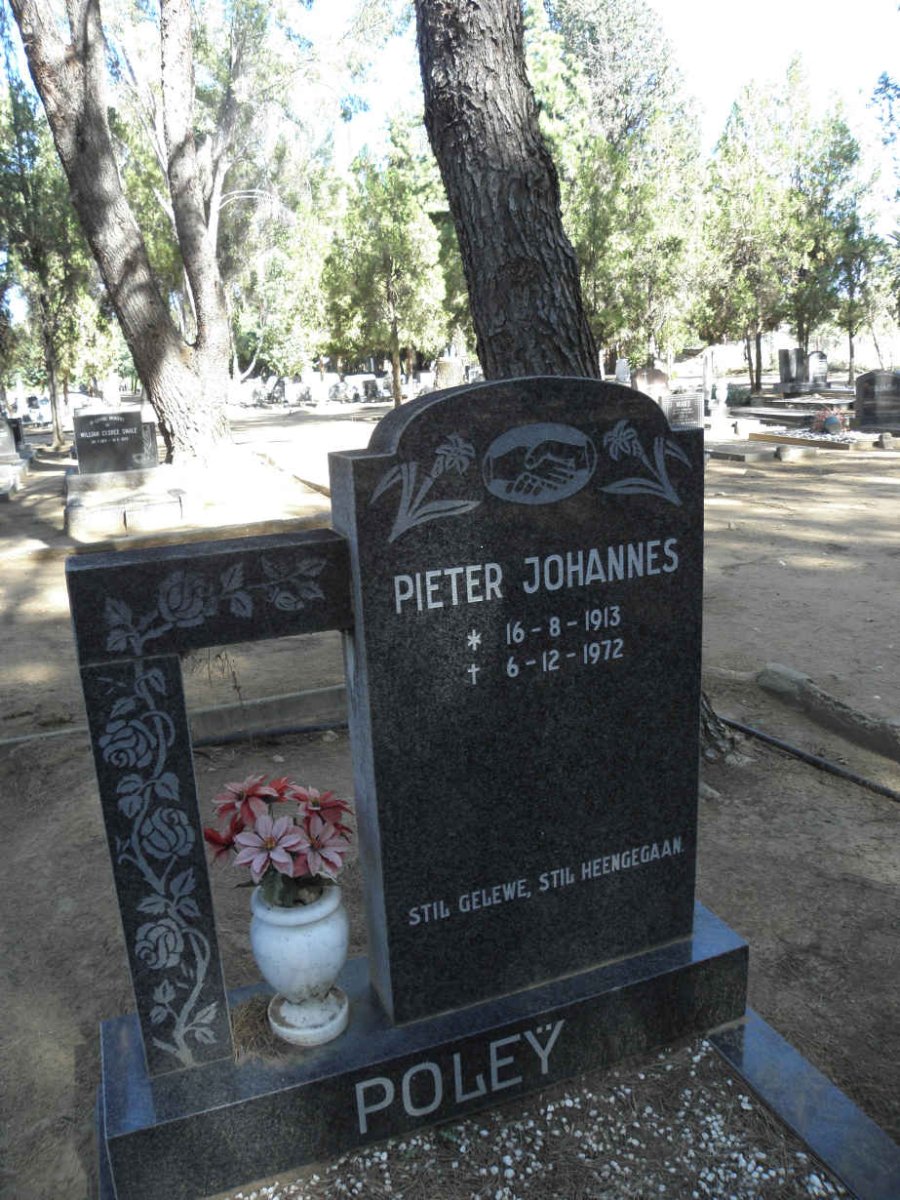 POLEY Pieter Johannes 1913-1972