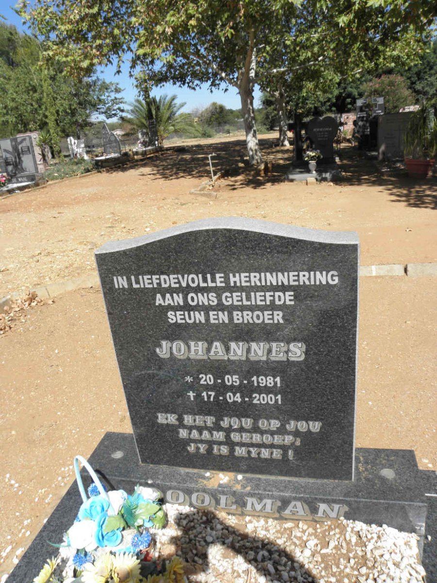 POOLMAN Johannes 1981-2001