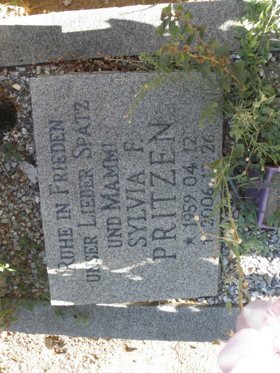 PRITZEN Sylvia F. 1959-2006