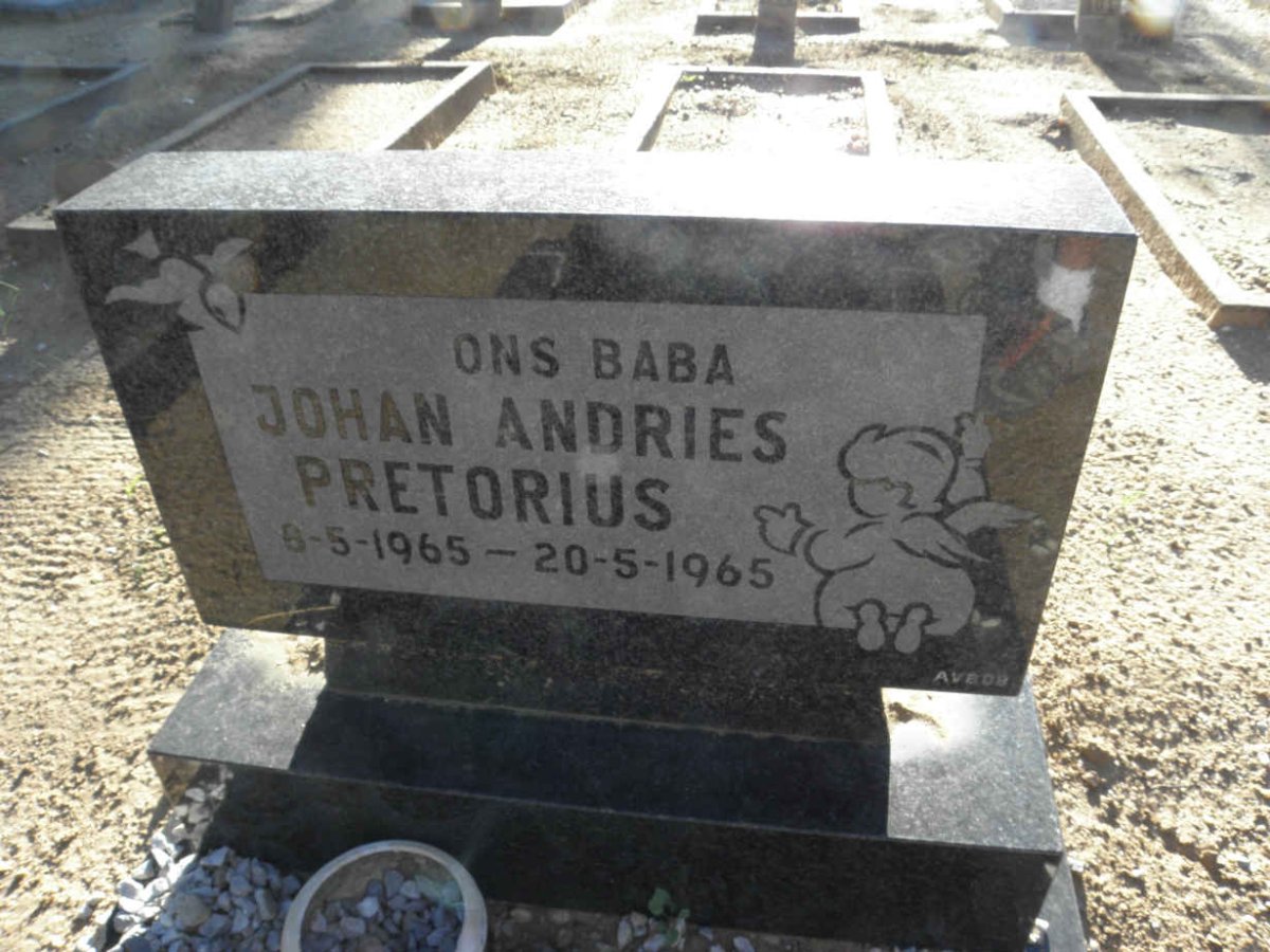 PRETORIUS Johan Andries 1965-1965
