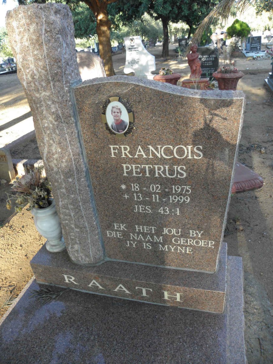 RAATH Francois Petrus 1975-1999