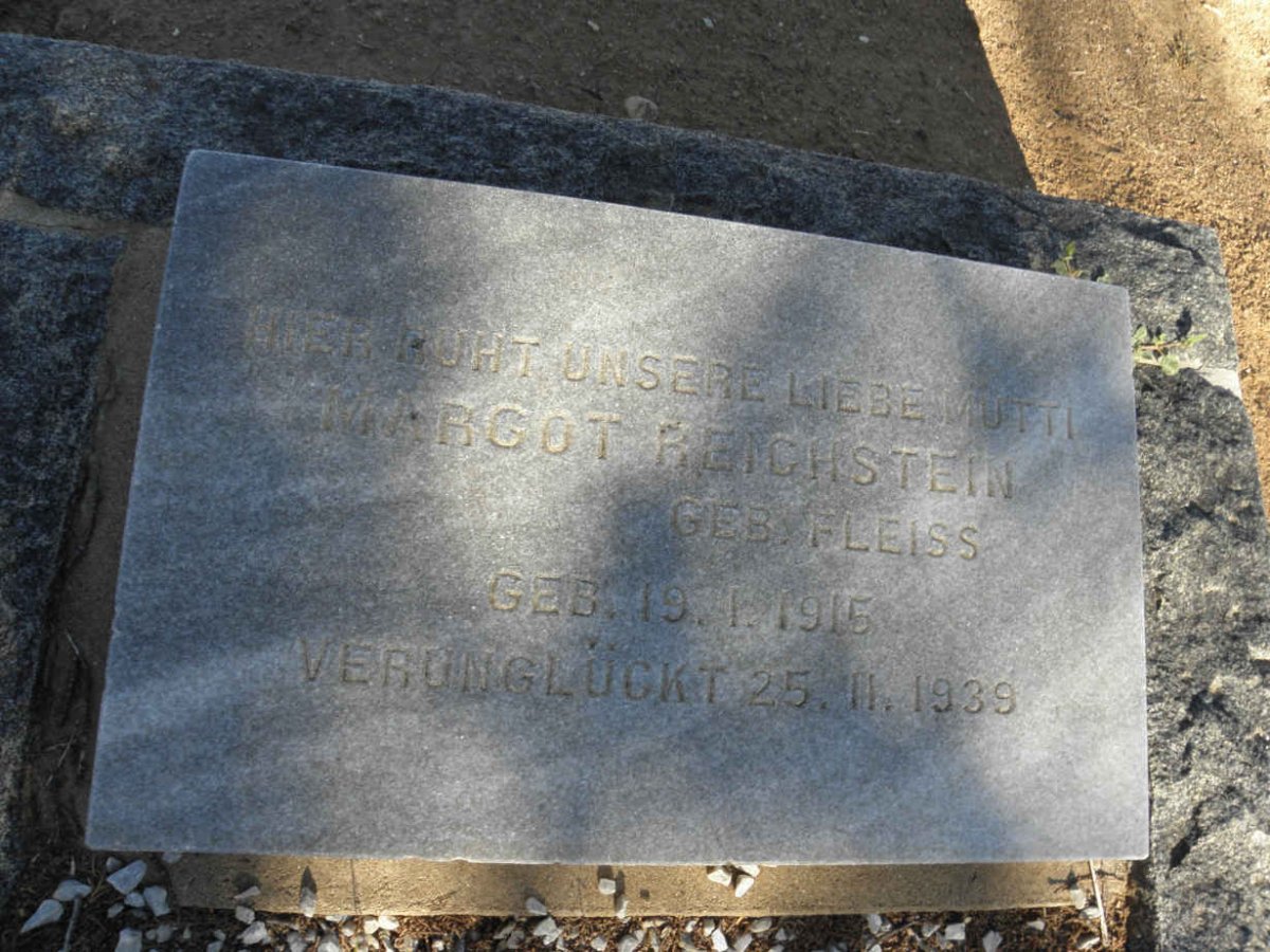REICHSTEIN Margot nee FLEISS 1915-1939