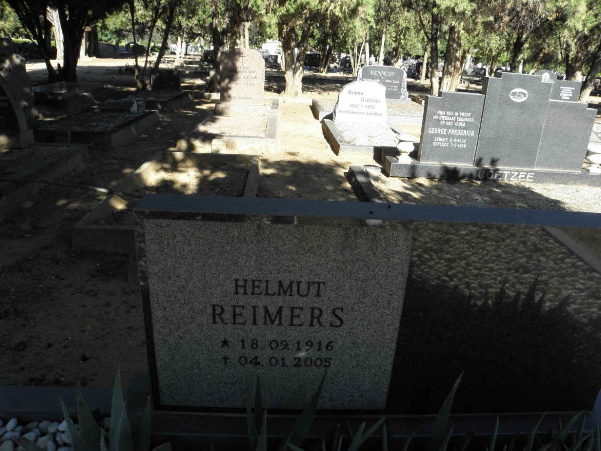 REIMERS Helmut 1916-2005