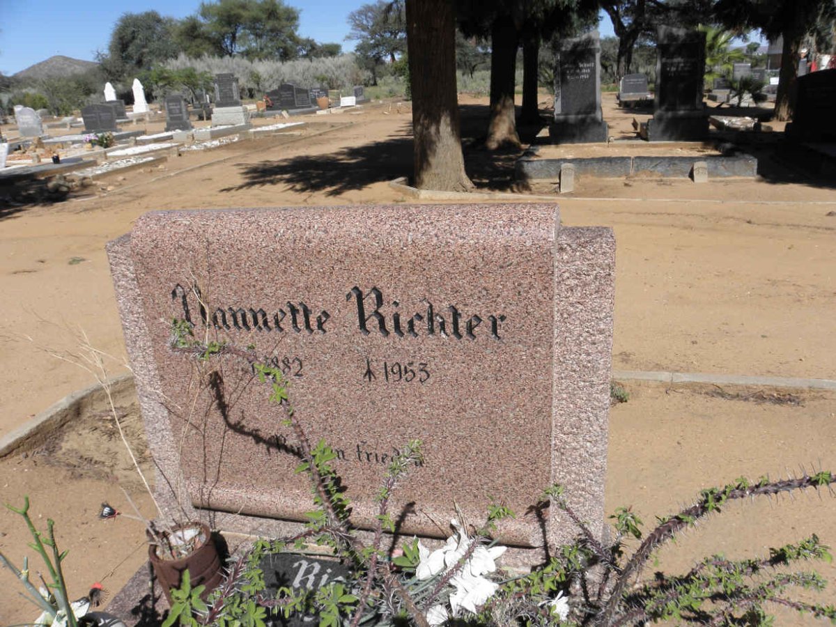 RICHTER Nannette 1882-1953