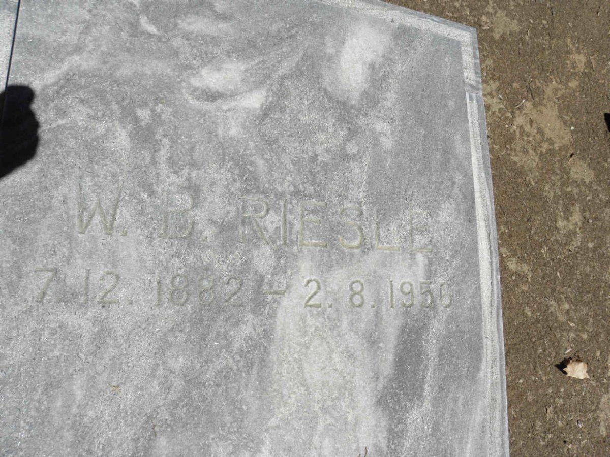 RIESLE W.B. 1882-1956