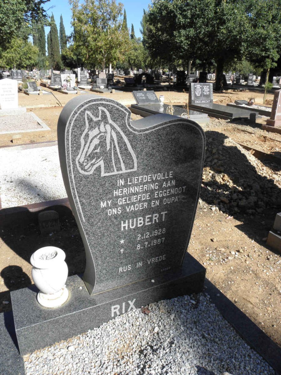 RIX Hubert 1928-1987