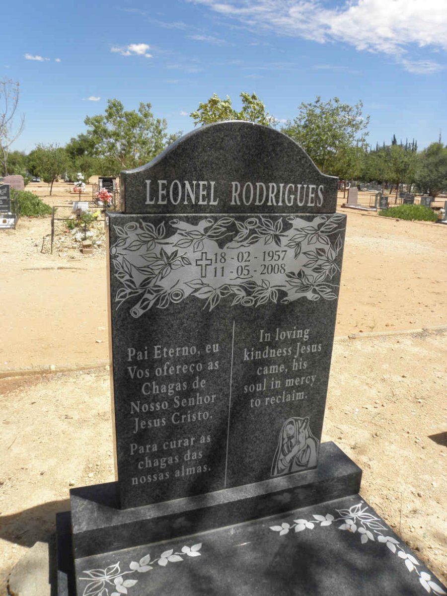 RODRIGUES Leonel 1957-2008