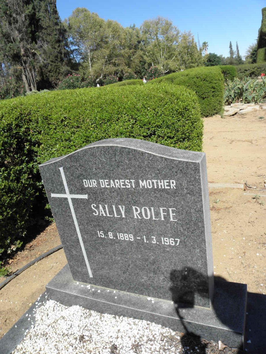 ROLFE Sally 1889-1967