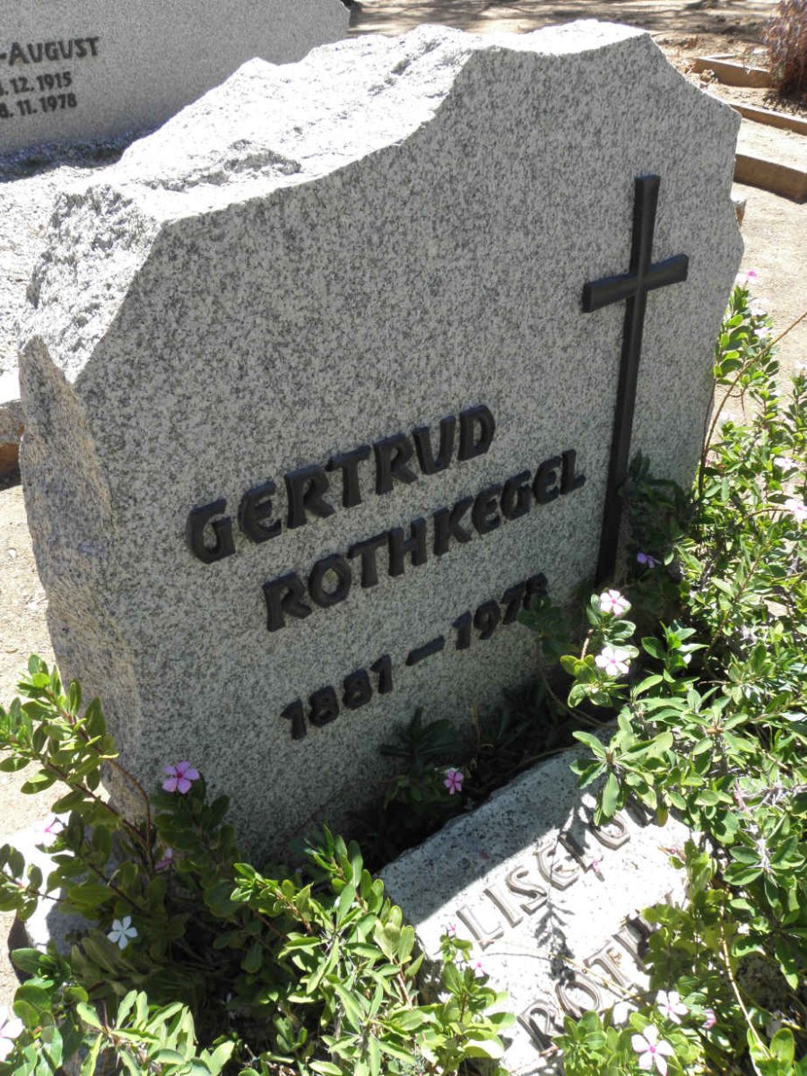 ROTHKEGEL Gertrud 1881-1978 :: ROTHKEGEL Liselot